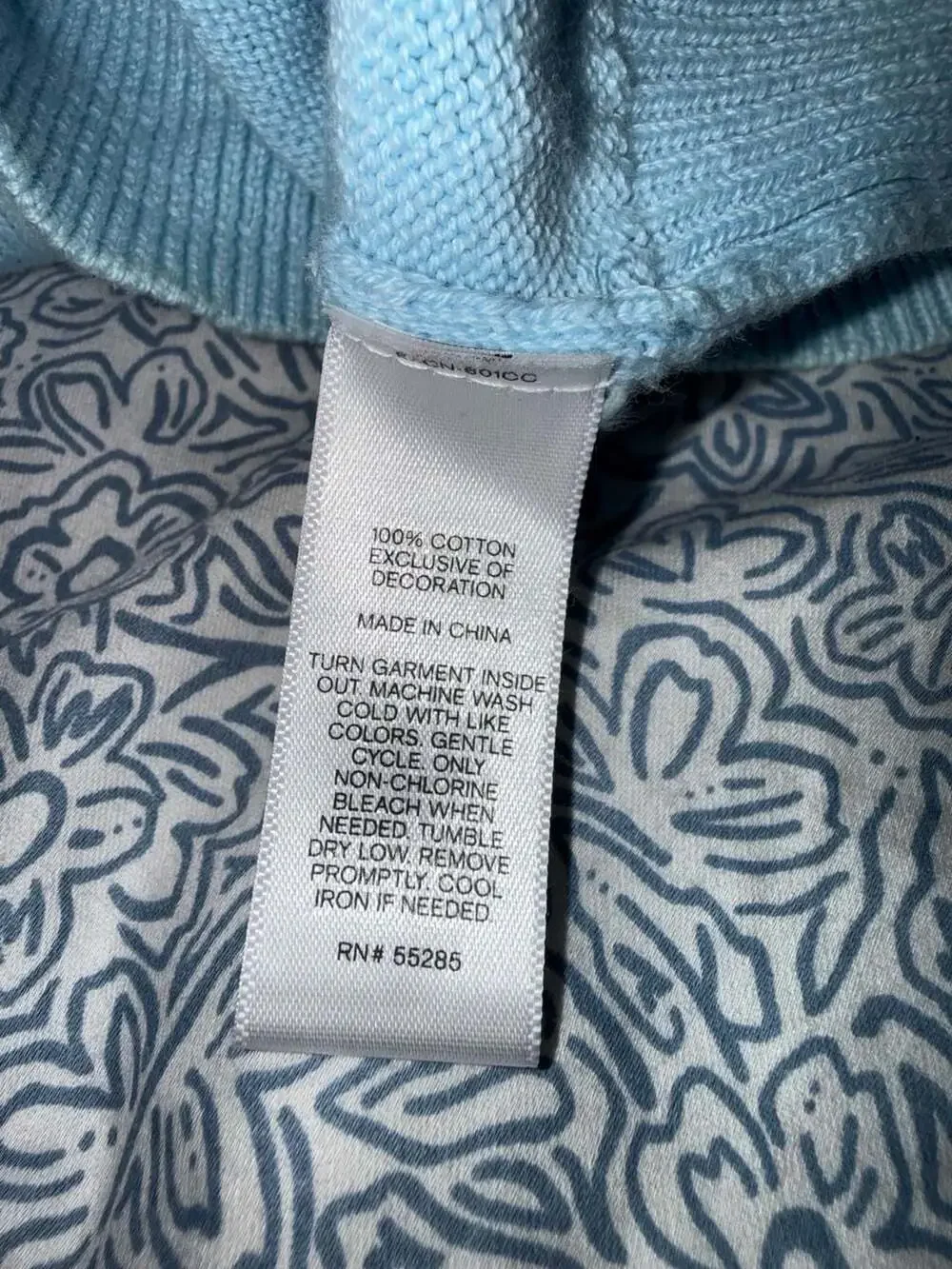 Express light blue